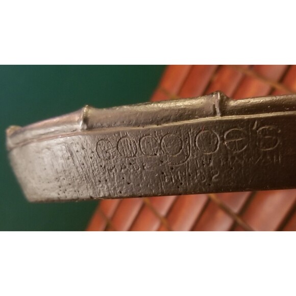 Vintage CocoJoe's Hawaii Ashtray Trinket Tray HL-52 7.5"x6.5" Lava & Hapa Wood - Picture 5 of 6